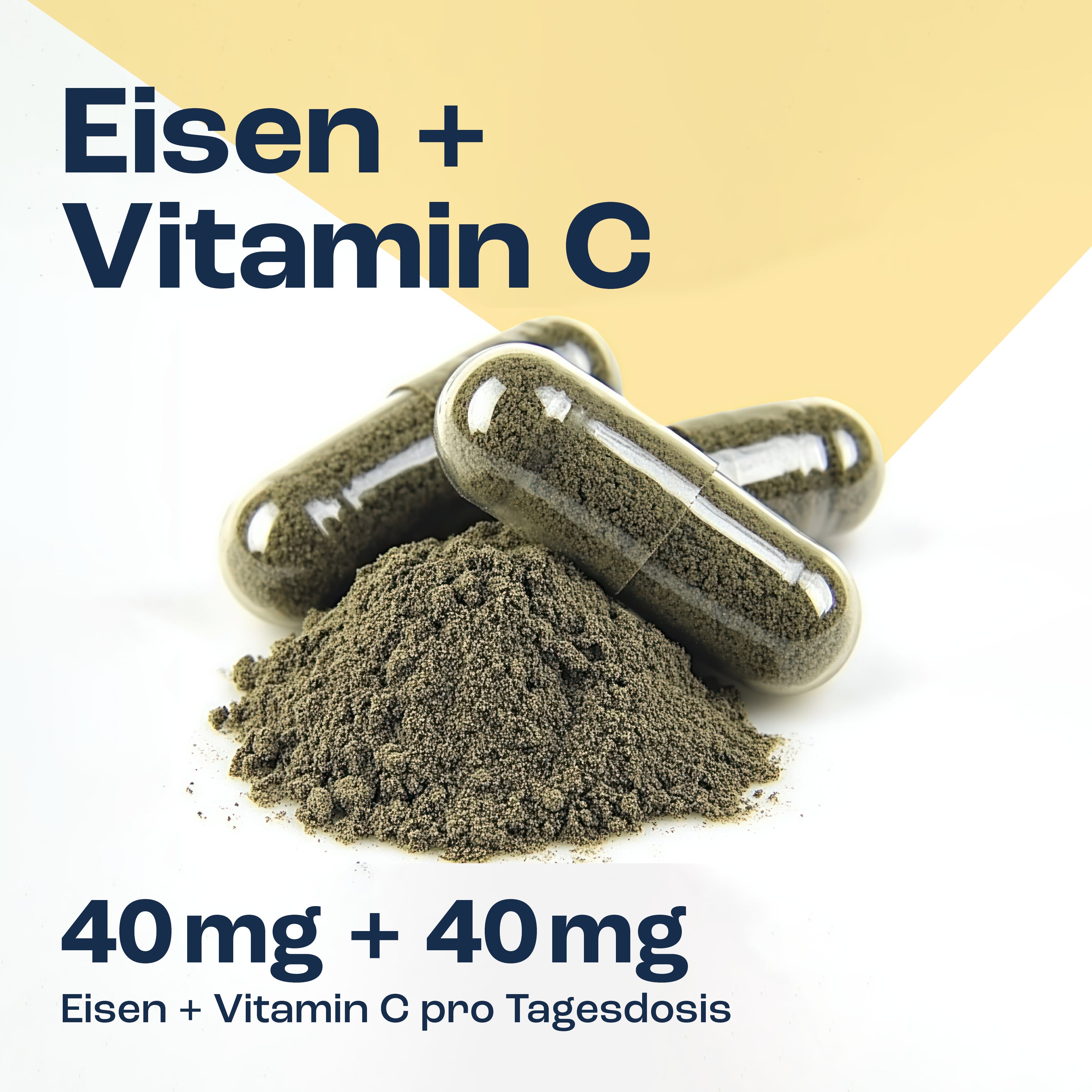 Eisen + Vitamin C Kapseln