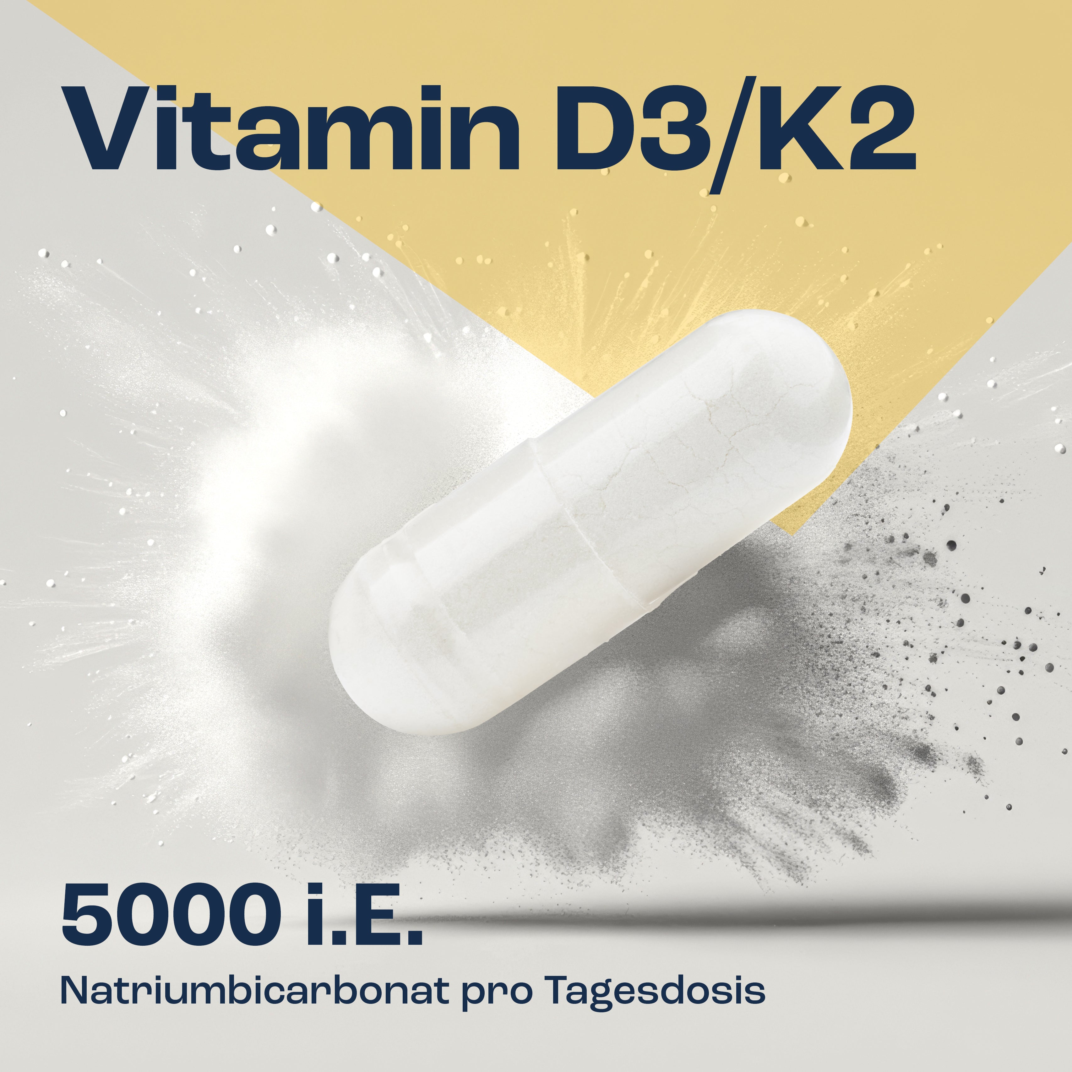 Vitamin D3+K2 - 5.000 I.E. Kapseln