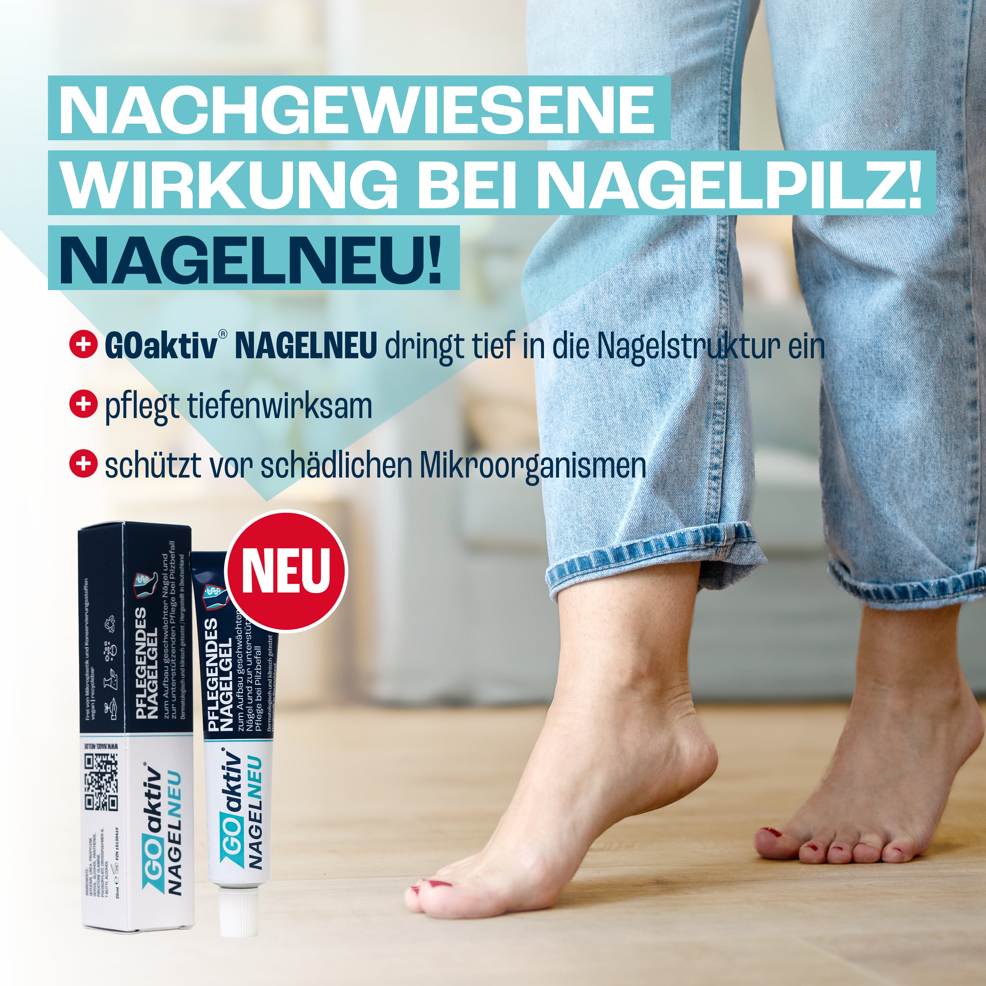 NAGELNEU Pflegendes Nagelgel 10ml