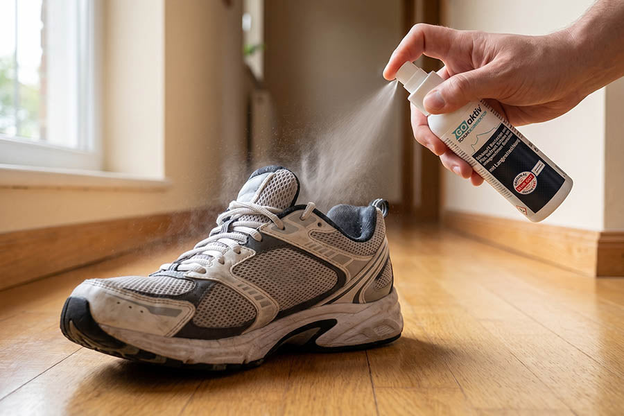 Schuhdesinfektion: Re-Infektion bei Fuß- und Nagelpilz verhindern