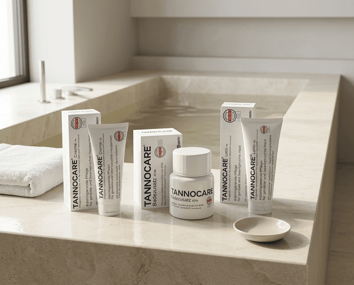 Gerbstoff-Creme, Lotio oder Bad? Welche Pflegeform wann passt