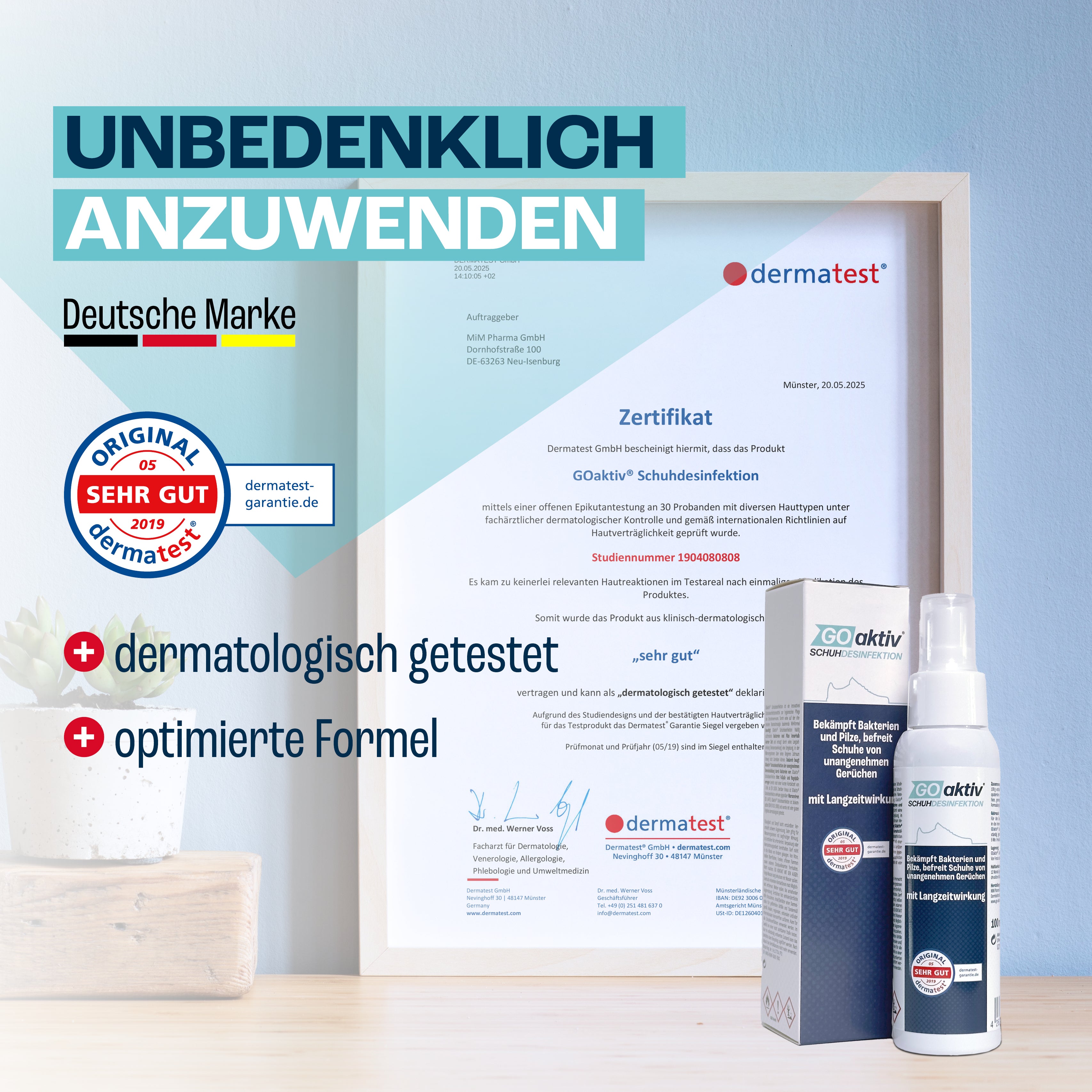 Schuhdesinfektionsspray 100ml