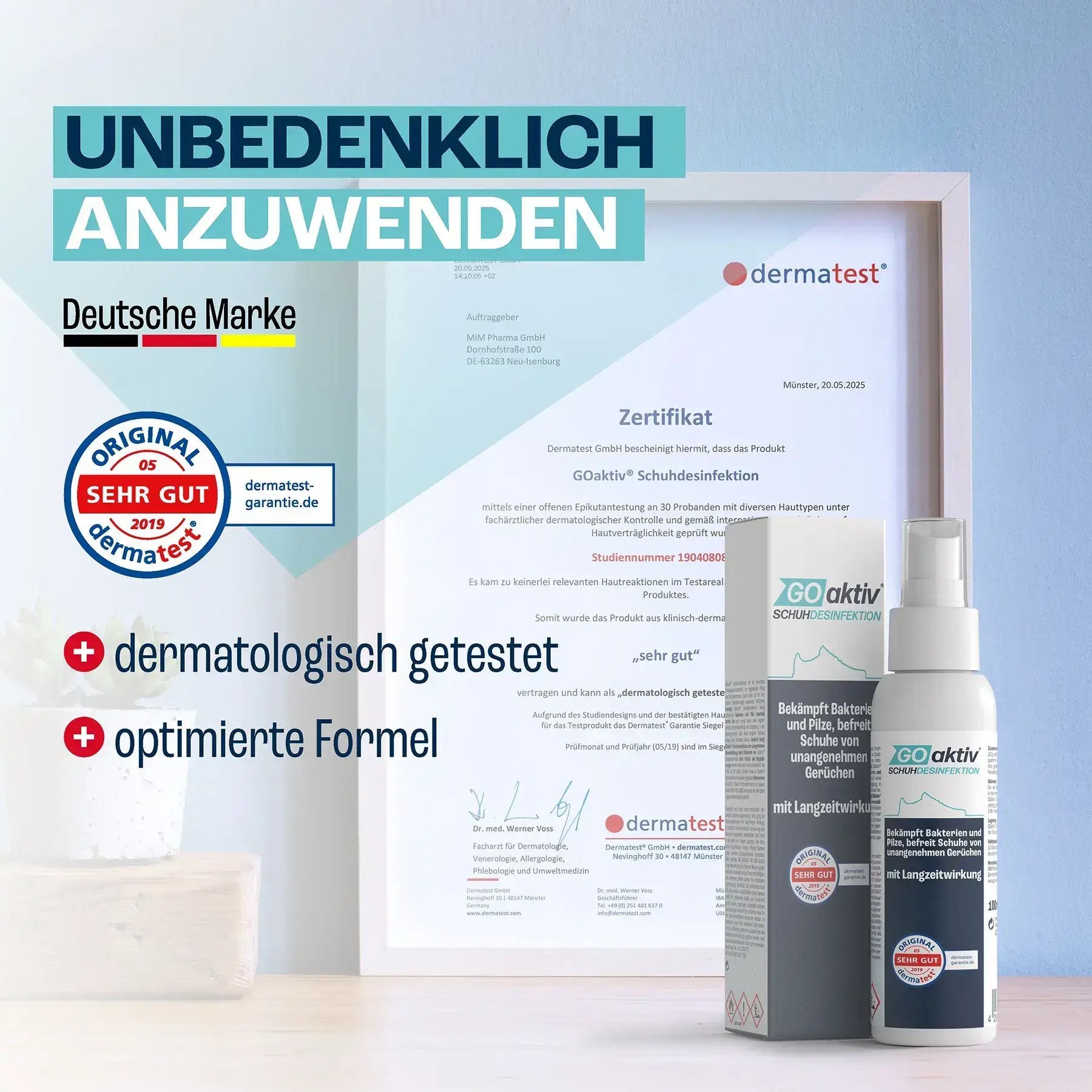 Schuhdesinfektionsspray 100ml