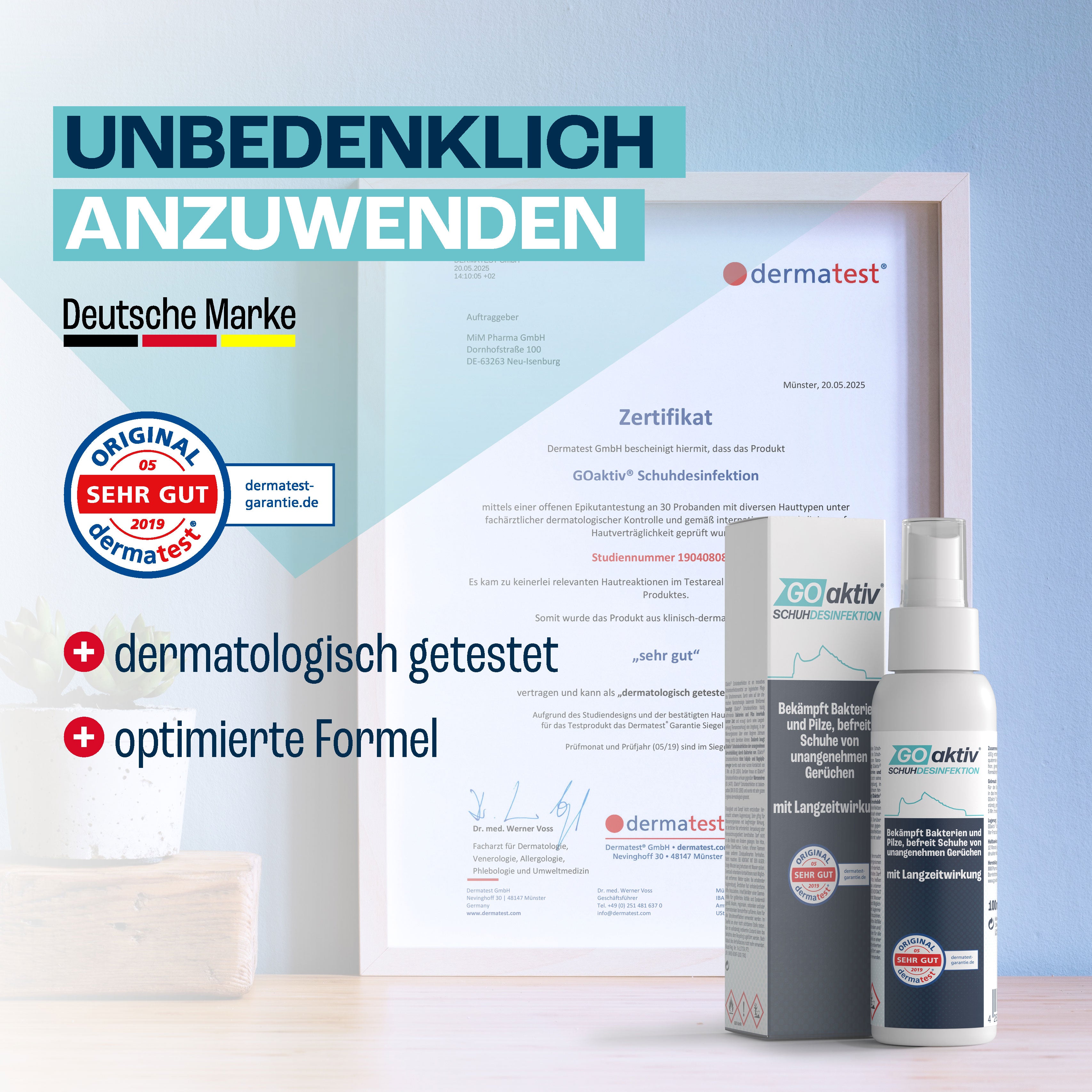 Schuhdesinfektionsspray 100ml