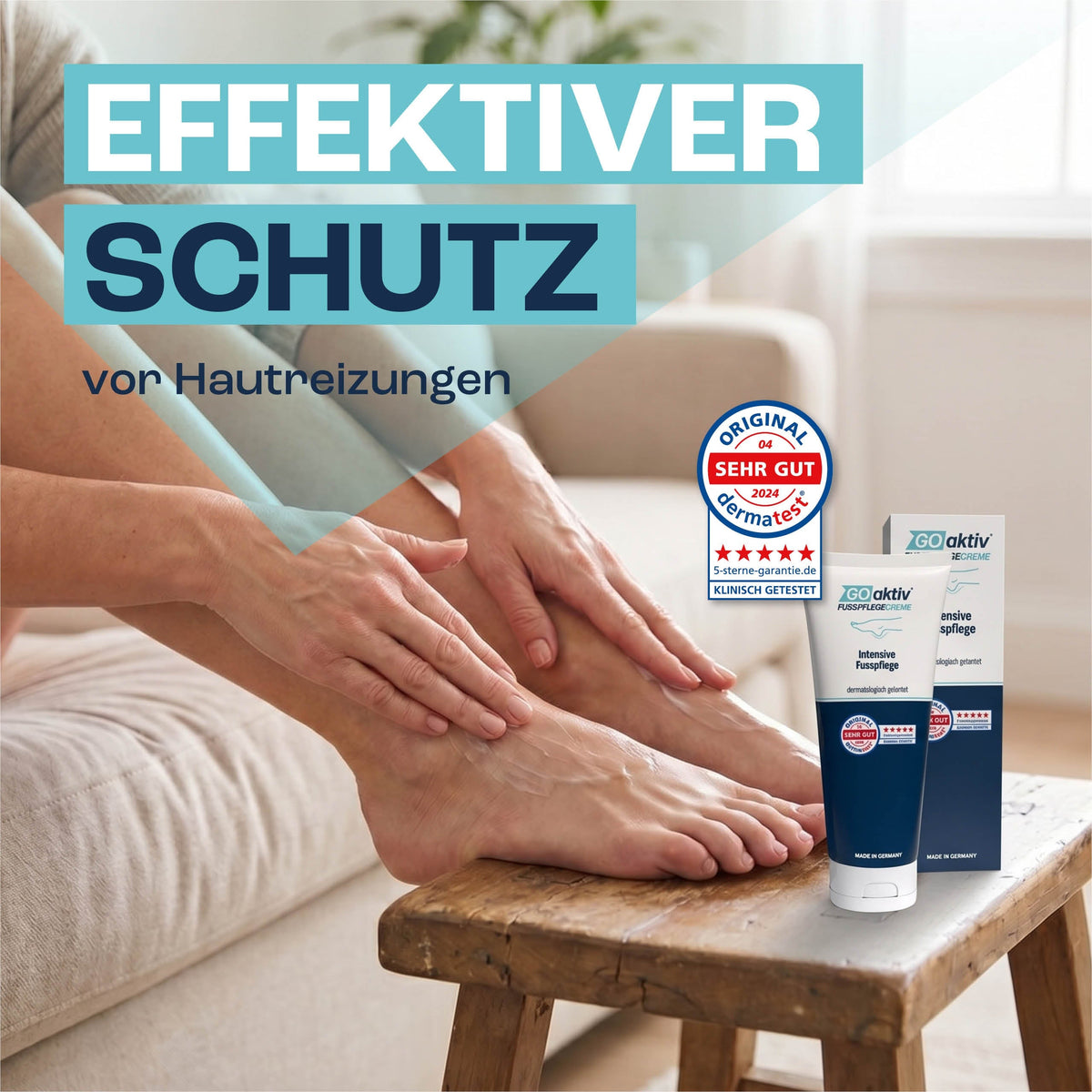 Fußpflegecreme 100ml Creme GOaktiv® 