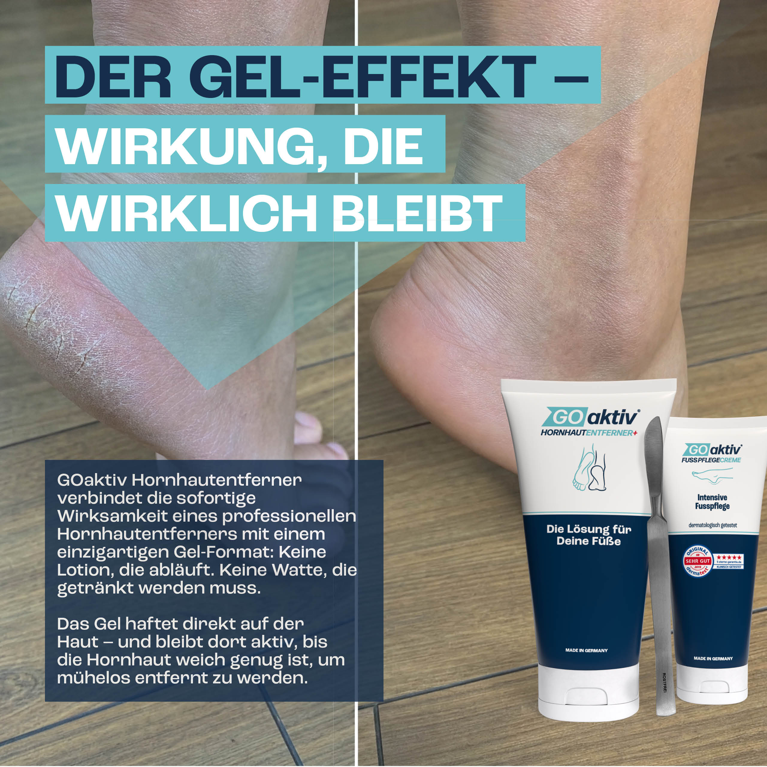 Hornhaut-Entferner Set