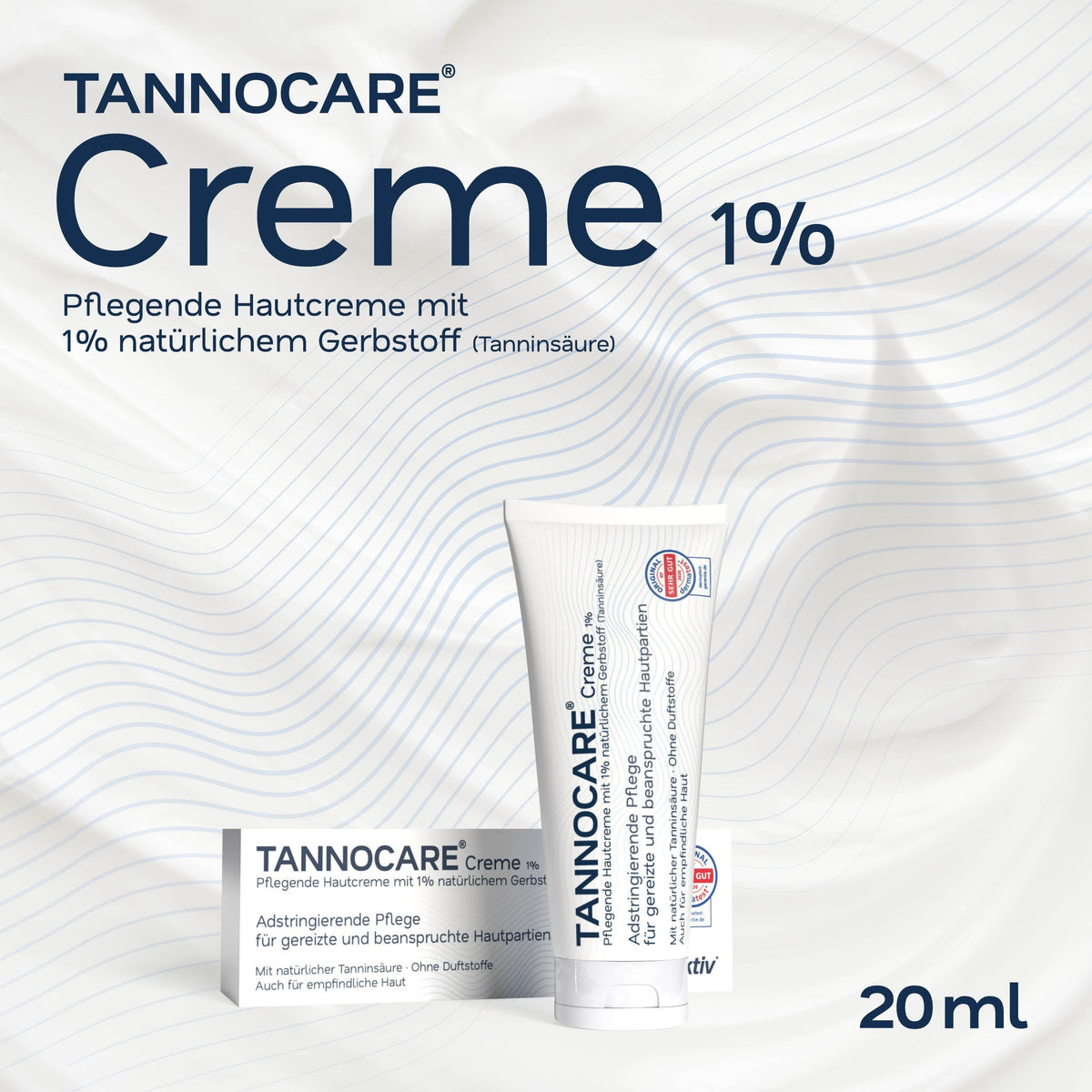 TANNOCARE Creme 1% 20ml Creme GOaktiv® 